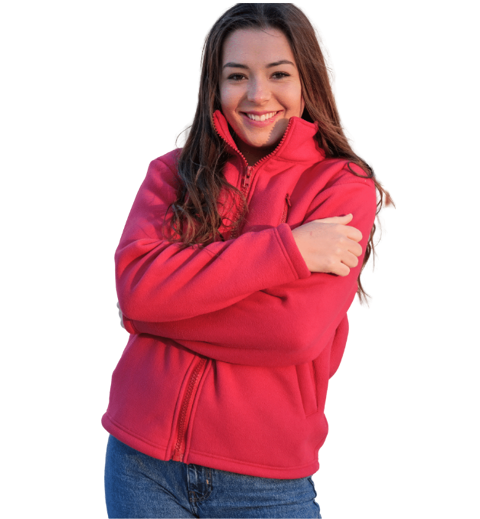 Veste polaire upcyclée Made in Europe - 2