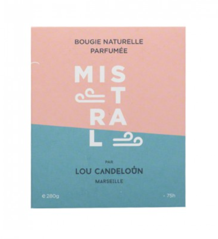 Bougie naturelle et vegan - Collection Traversée Taille S - 4