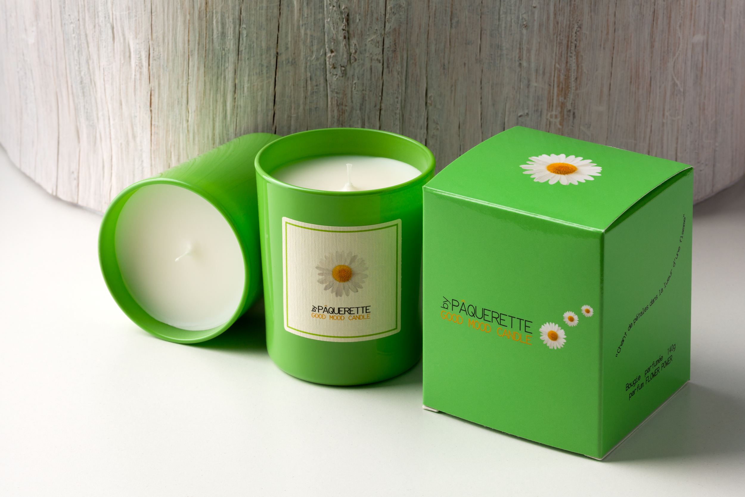 Bougie parfumée 140g Made in Europe  - 3