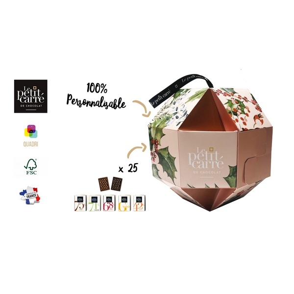 Boule de Noël 17cm Made in France