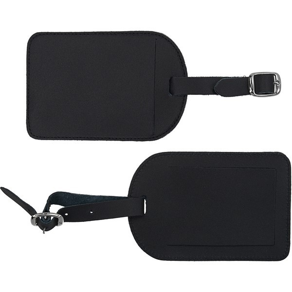 Etiquette a bagage simili cuir - Made in France -