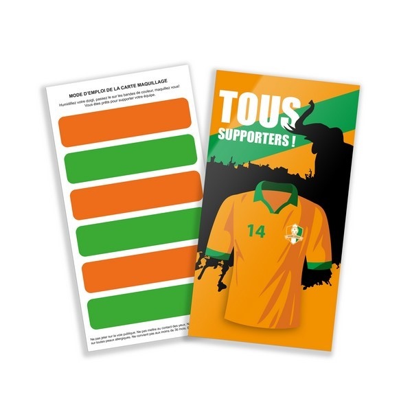 Carte maquillage sur mesure Made in France