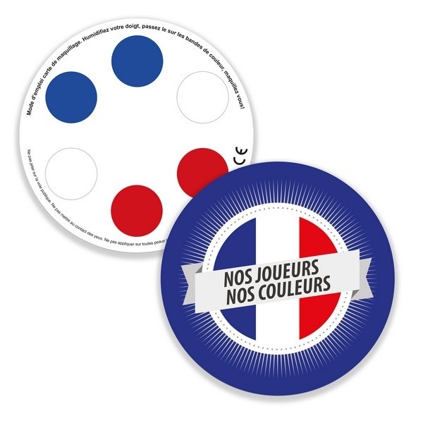 Carte maquillage sur mesure Made in France -