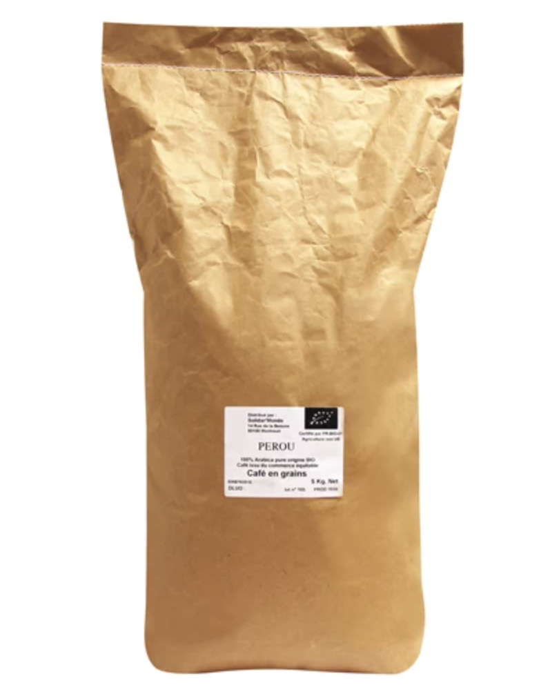 Café Pérou Bio Grains 5kg