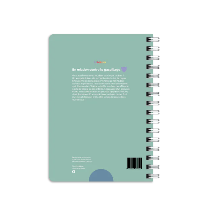 Carnet ré.utilisé A5 Desmada Made in France - 2