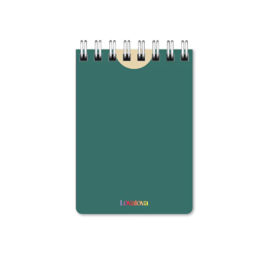 Carnet ré.utilisé A6 Soft Green Made in France