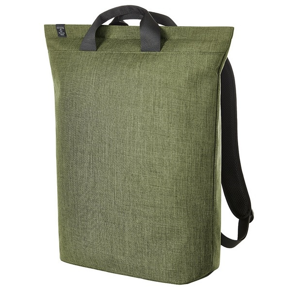 Sac à dos ordinateur Made in Europe en polyester recyclé Halfar -