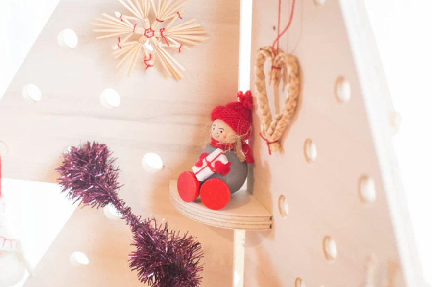 Sapin de noël en bois 120 cm Made in France - 4