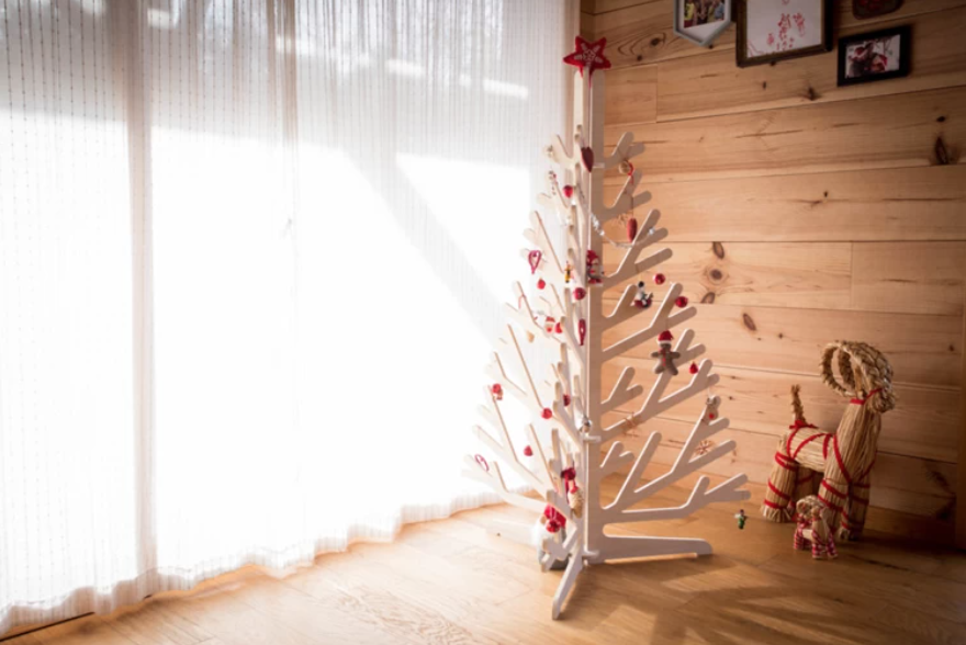 Sapin de noël en bois 120 cm Made in France - 5