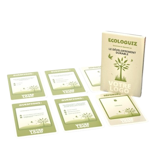 Jeu "Ecoloquiz" - 44 cartes sur l'écologie