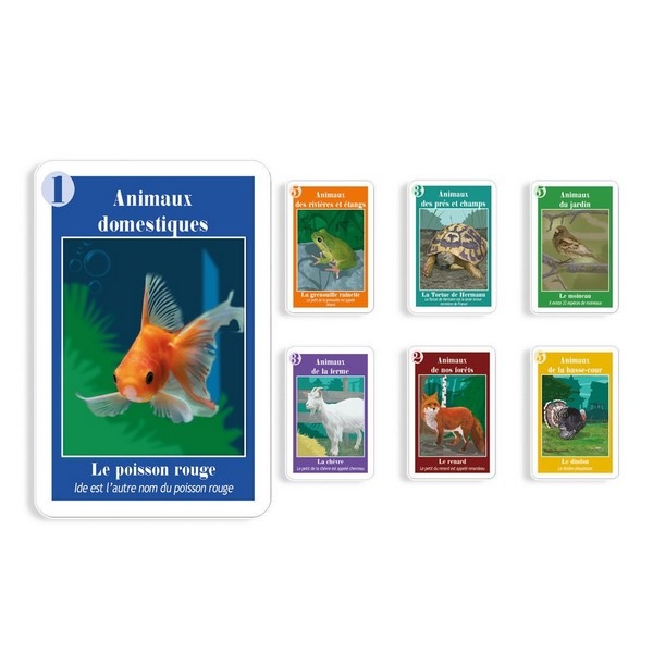 7 familles "Les animaux de nos campagnes"