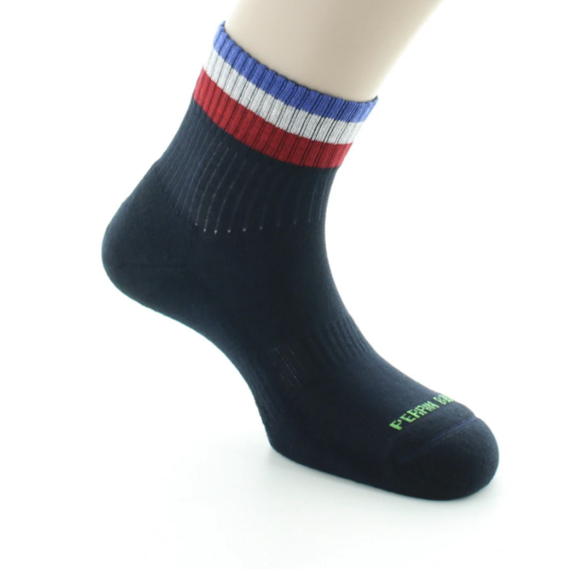 Paire de chaussettes socquettes unisexe coton bio Made in France - 4