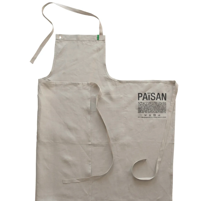 Tablier en lin Made in France - 2