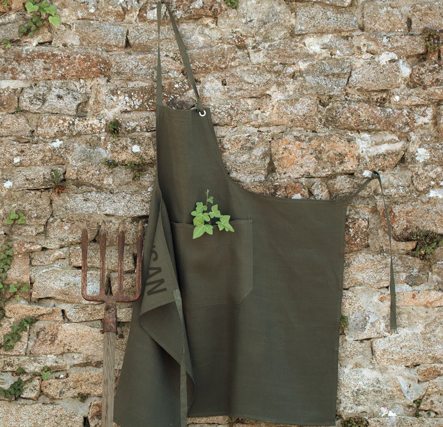 Tablier en lin Made in France - 4