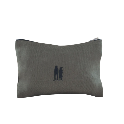 Pochette en lin Made in France