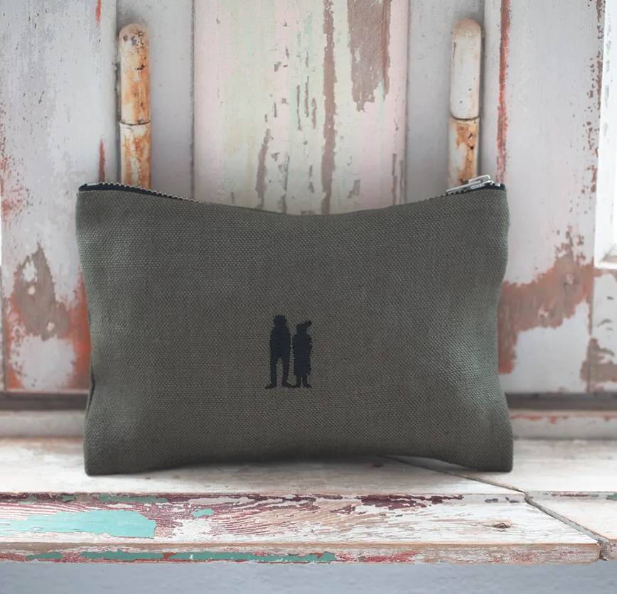 Pochette en lin Made in France - 2