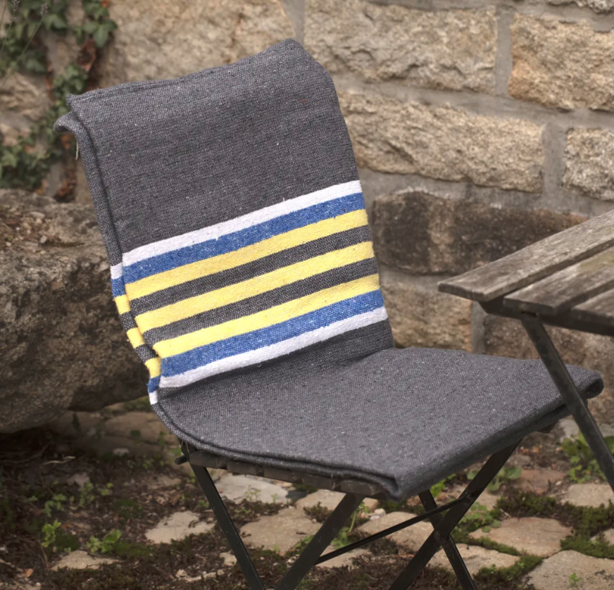 Couverture en fibres recyclées Made in France - 3