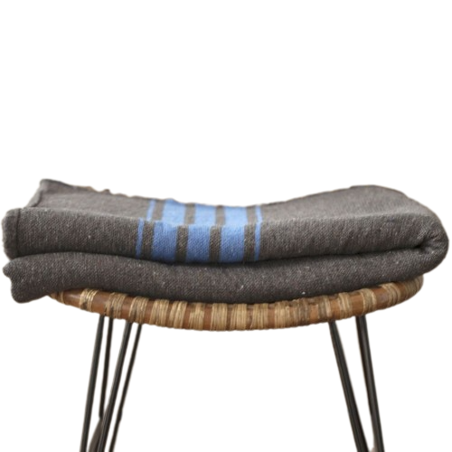 Couverture en fibres recyclées Made in France