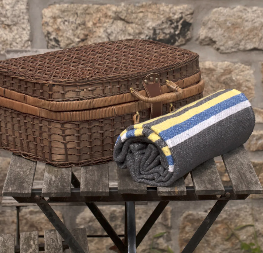 Couverture en fibres recyclées Made in France - 2