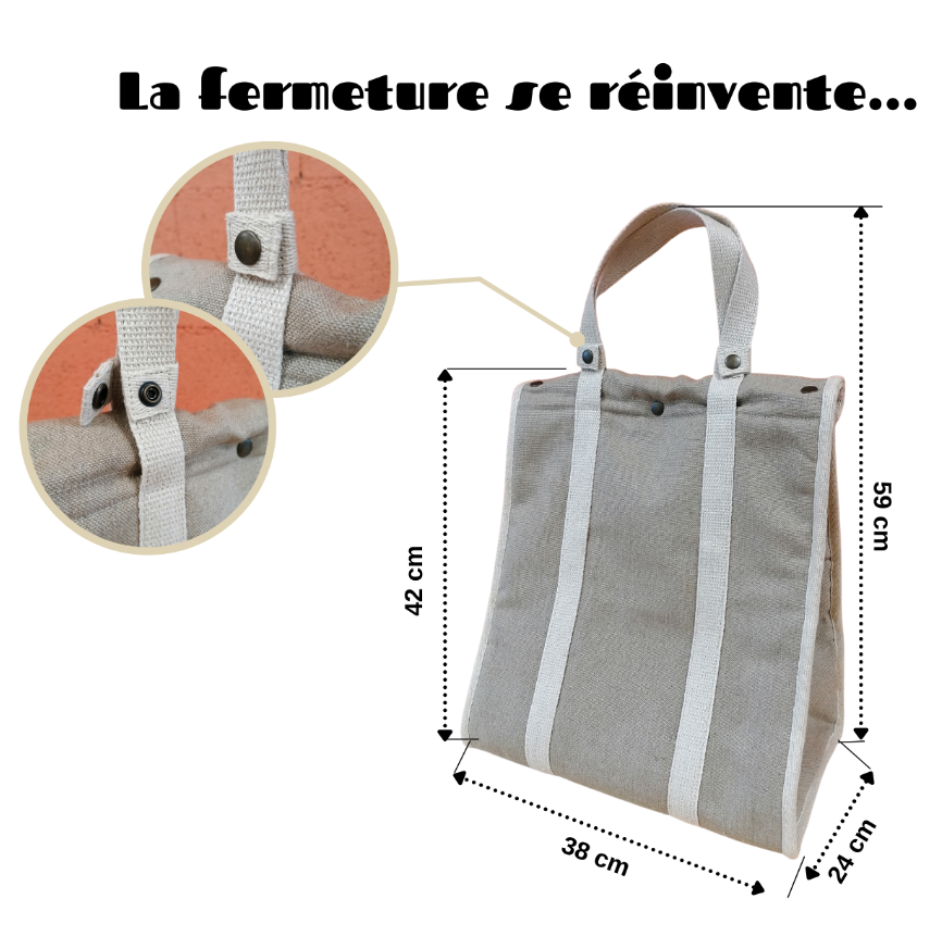 Cabas Berthe 25L Made in France - 3