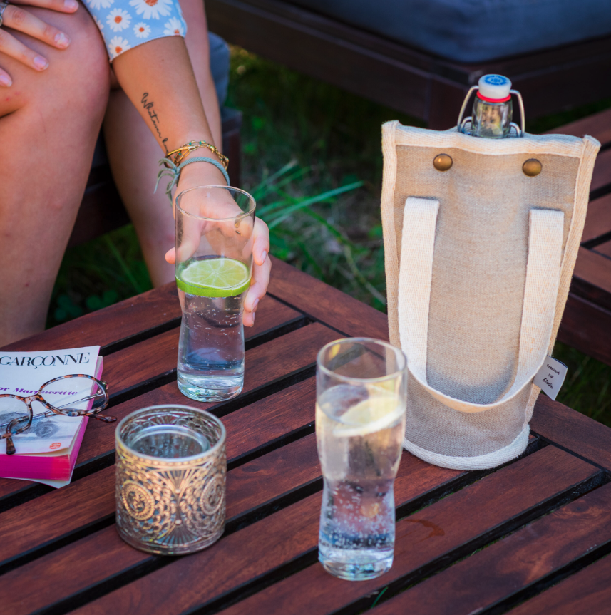Housse de bouteille isotherme Lucette Made in France - 3