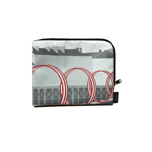 Housse ordinateur 15" en bâche ou kakemono upcyclé