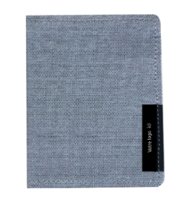 Porte carte en toile de store ou bâche upcyclée