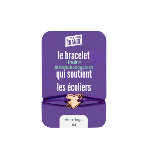 Bracelet et médaillon en bois made in France  - Manifesto Soutien Scolaire