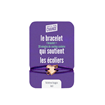 Bracelet et médaillon en bois made in France  - Manifesto Soutien Scolaire