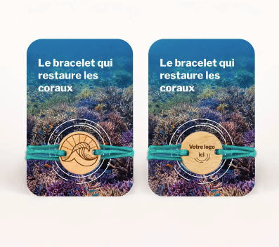 Bracelet et médaillon en bois made in France  - Agir Océans - 3