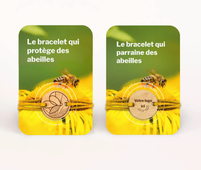 Bracelet et médaillon en bois made in France  - Agir Biodiversité - 3