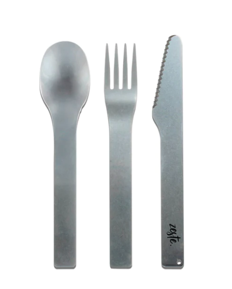 Couverts nomades en acier Made in France