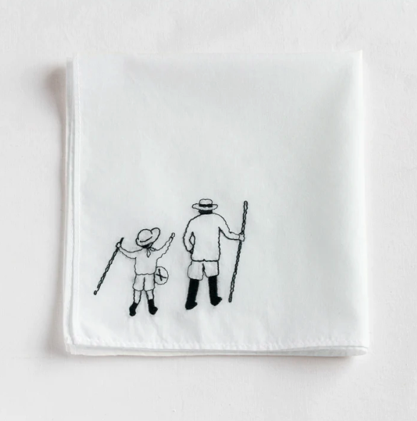 Mouchoir blanc Made in France coton biologique - 3