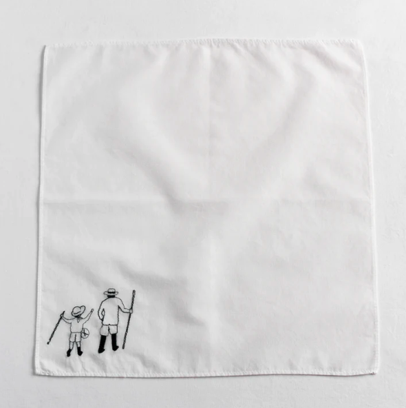 Mouchoir blanc Made in France coton biologique - 4