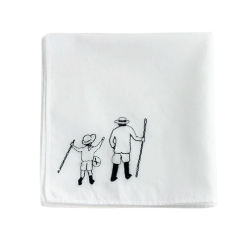 Mouchoir blanc Made in France coton biologique