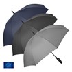 Parapluie en rPET, ouverture automatique, canne gomme, Made in Europe - 1