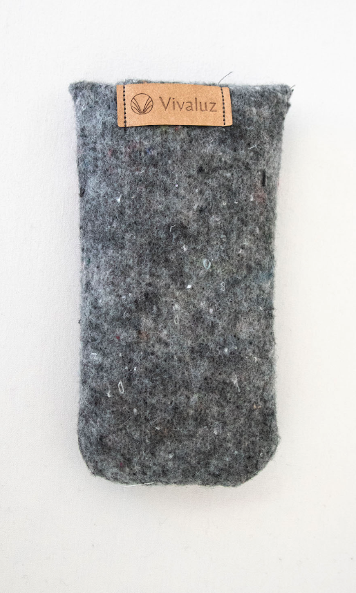 Trousse à élastique en textile upcyclé Made in France - 4