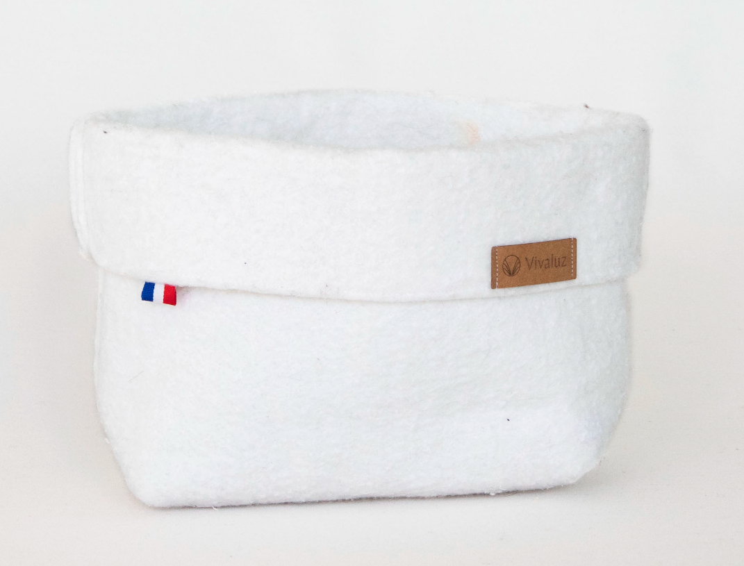 Panier en textile upcyclé Made in France - 3