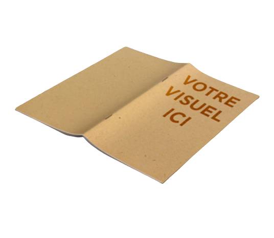Carnet piqué avec couverture Made in France