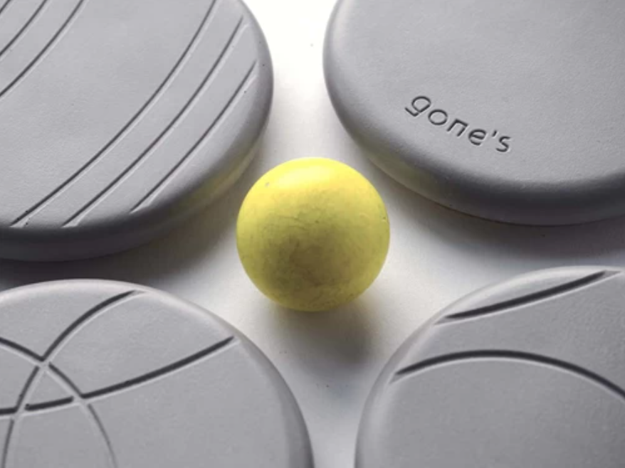 Dessous de verre en béton et liège minéral Made in France - 2