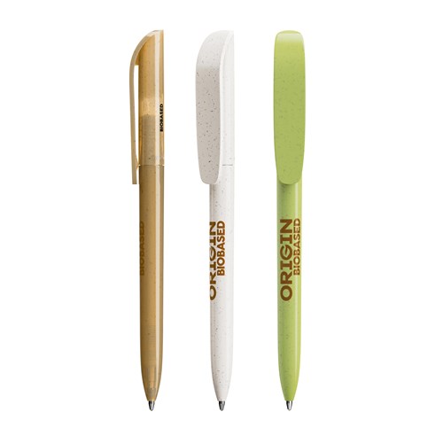 Stylo Bic Super Clip Origin made in Europe en matériaux naturels bio sourcés