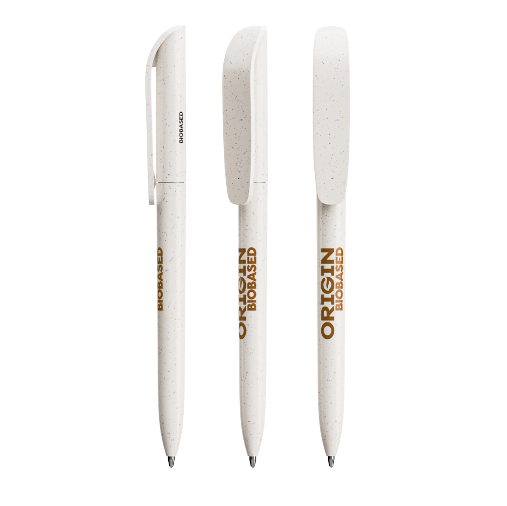 Stylo Bic Super Clip Origin made in Europe en matériaux naturels bio sourcés - 4