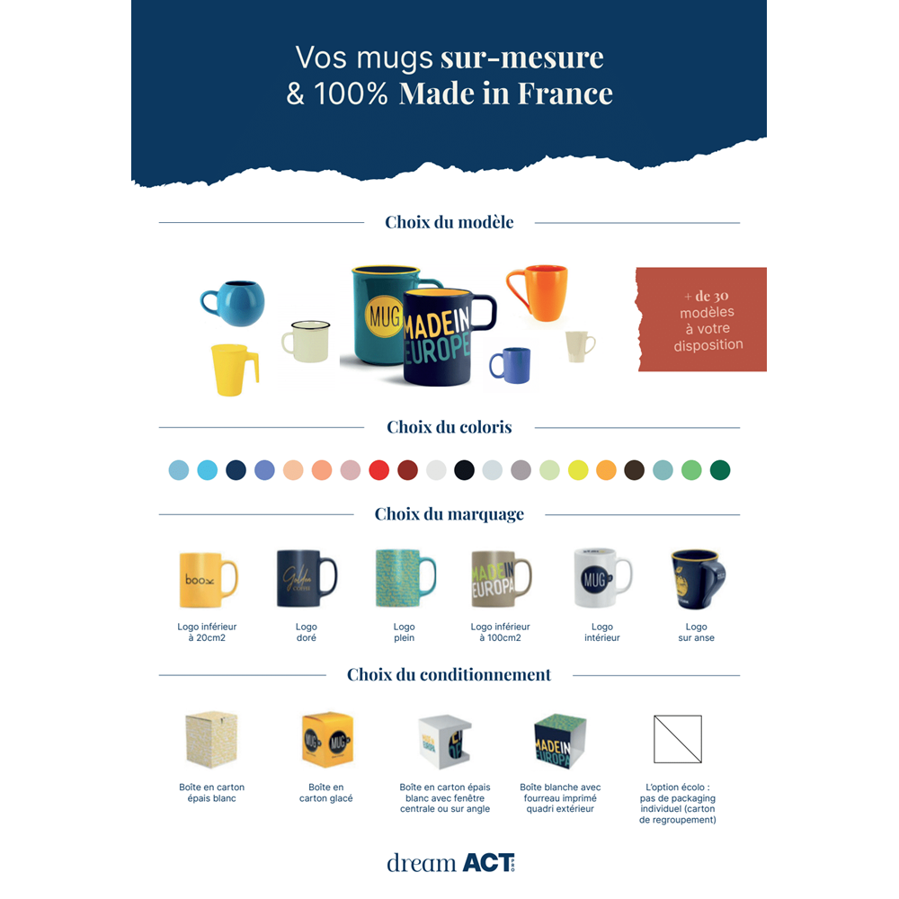 Mug couleur sur-mesure Made in Europe Suzanne - 1