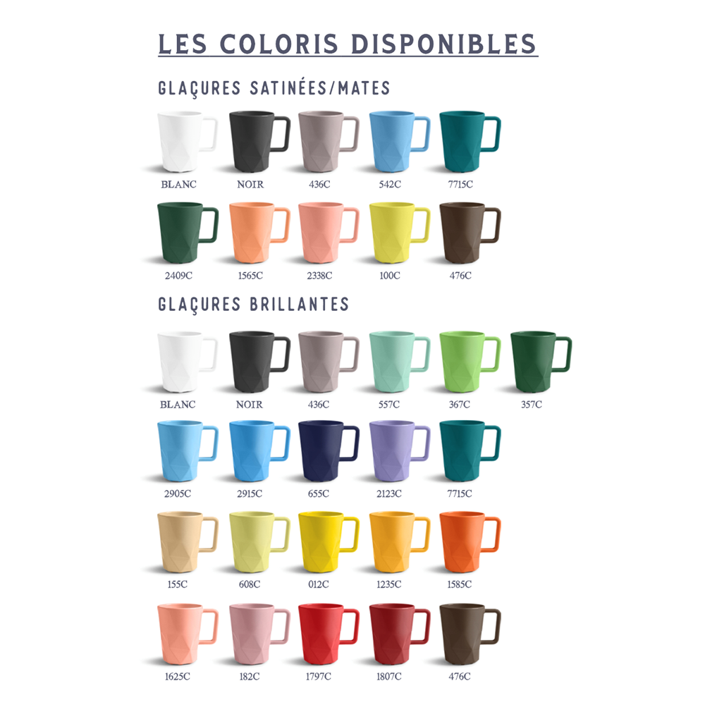 Mug couleur sur-mesure Made in Europe Laurel - 4