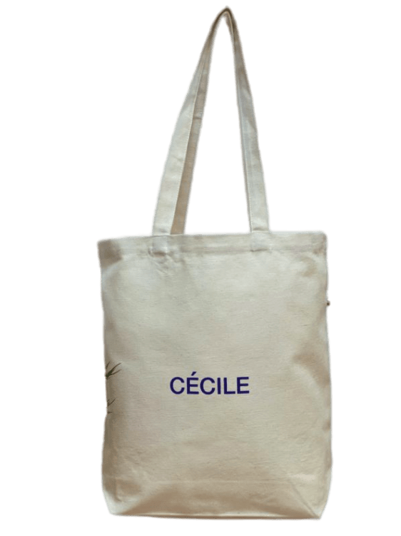Cabas Cécile M Made in France en coton bio et recyclé 