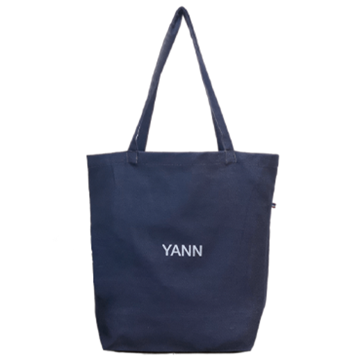 Cabas imitation jean en fibres recyclées Made in France - Yann