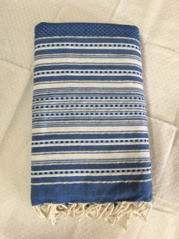 Fouta 200 x 200 cm en coton recyclé personnalisable - 4