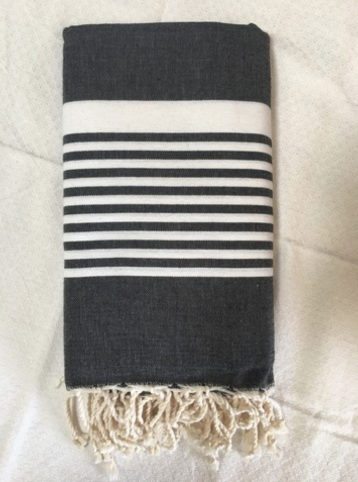 Fouta 200 x 200 cm en coton recyclé personnalisable - 2