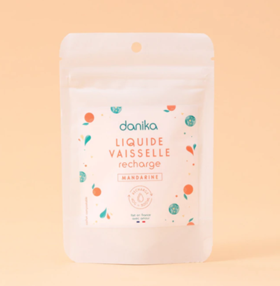 Sachet liquide vaisselle biologique made in France