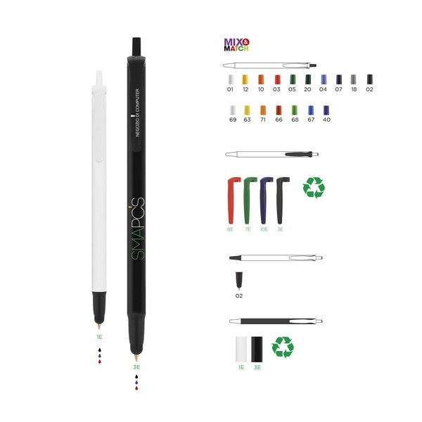 BIC® Clic Stic Stylus Ecolutions® Ballpen -